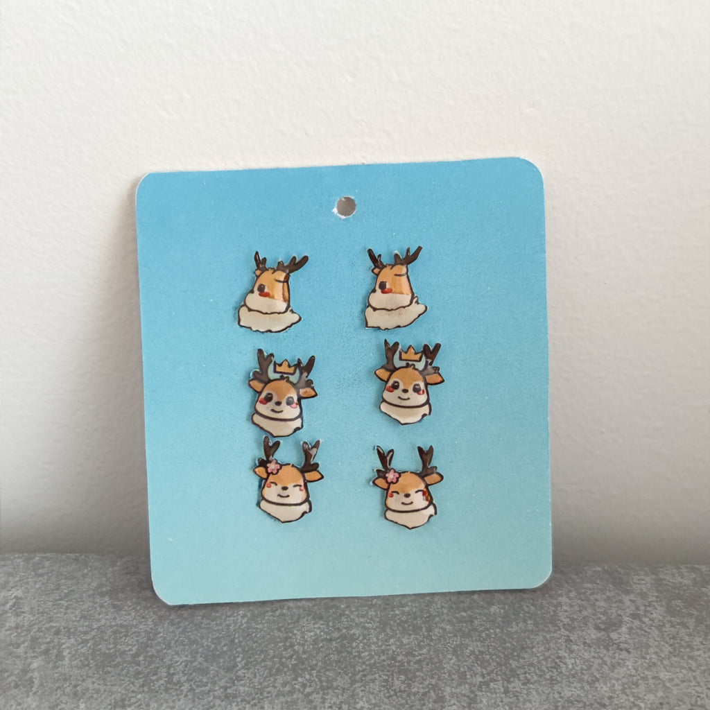 Pendientes Renos