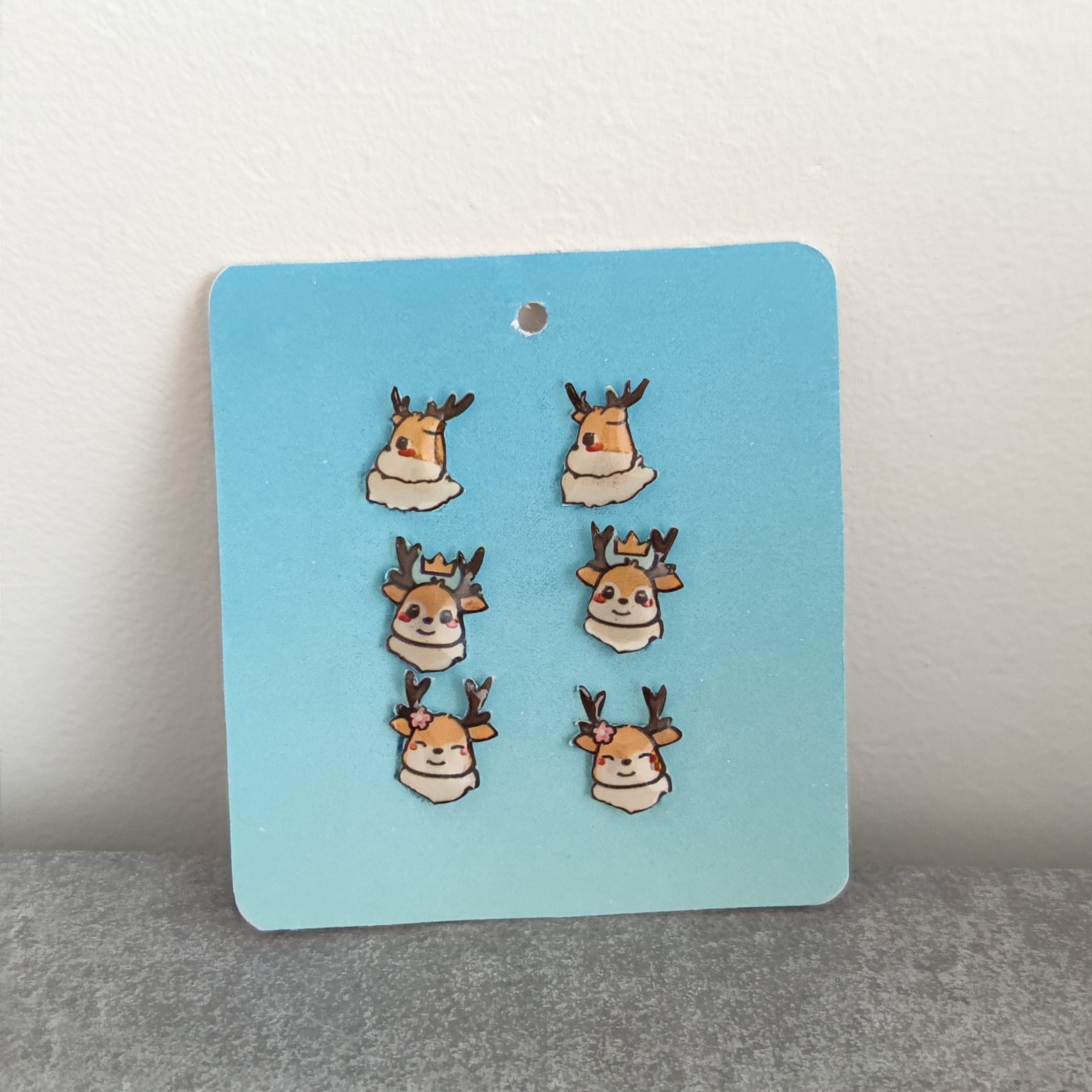 Pendientes Renos