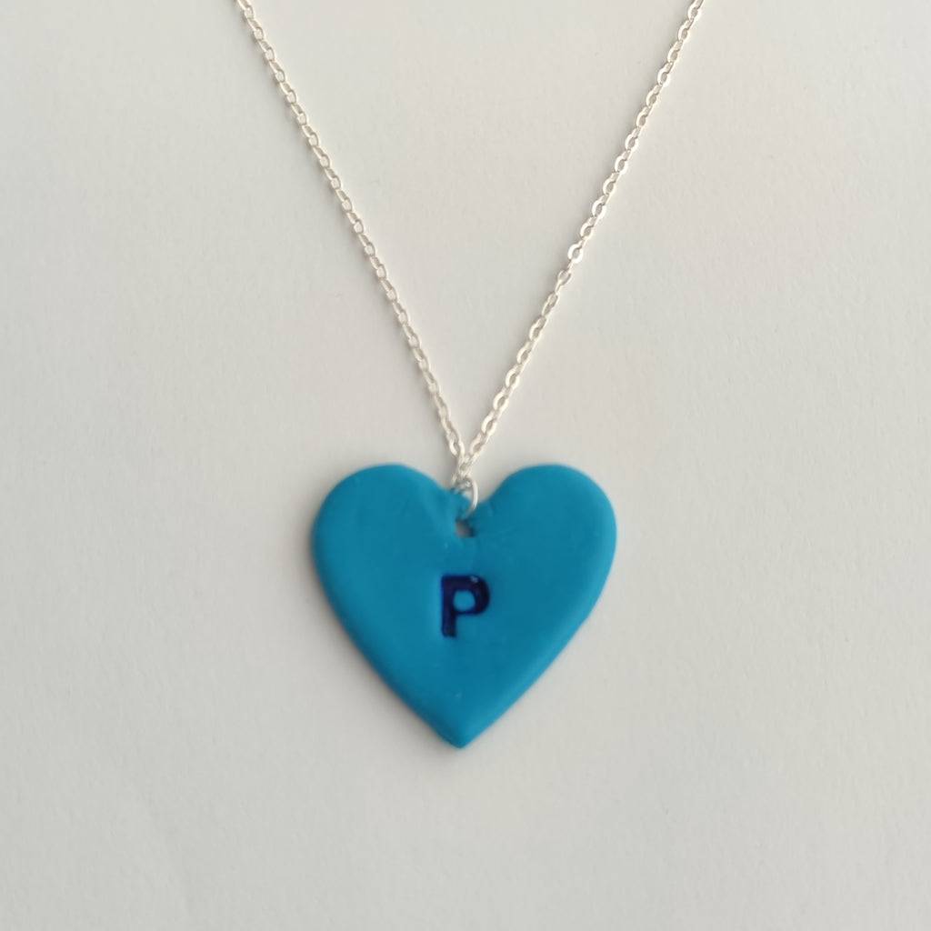 Collar Corazón con Inicial