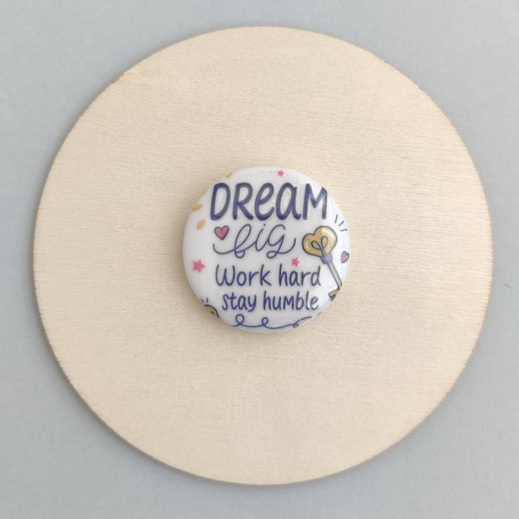 Chapas con Frase Motivadora