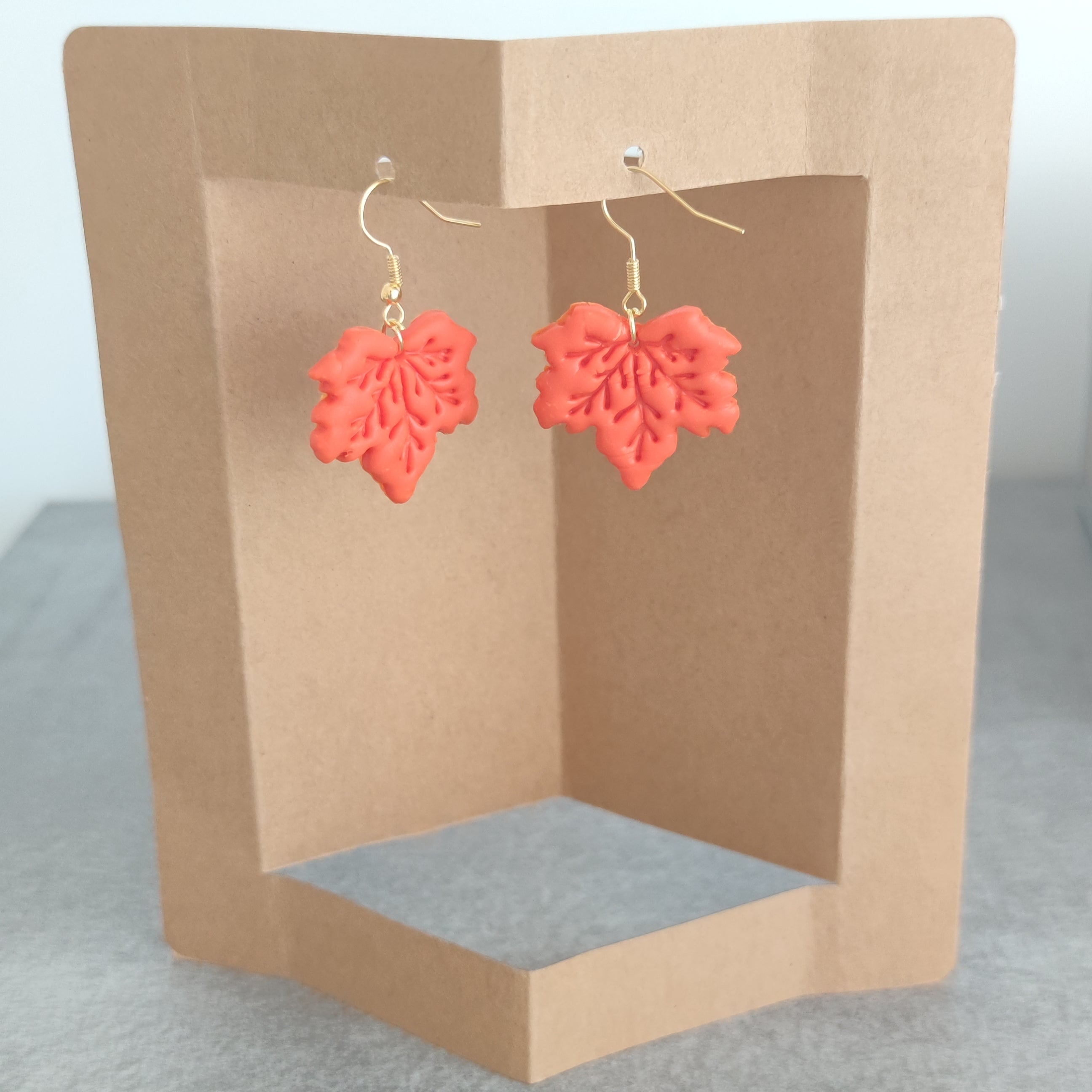 Pendientes Hoja de Otoño