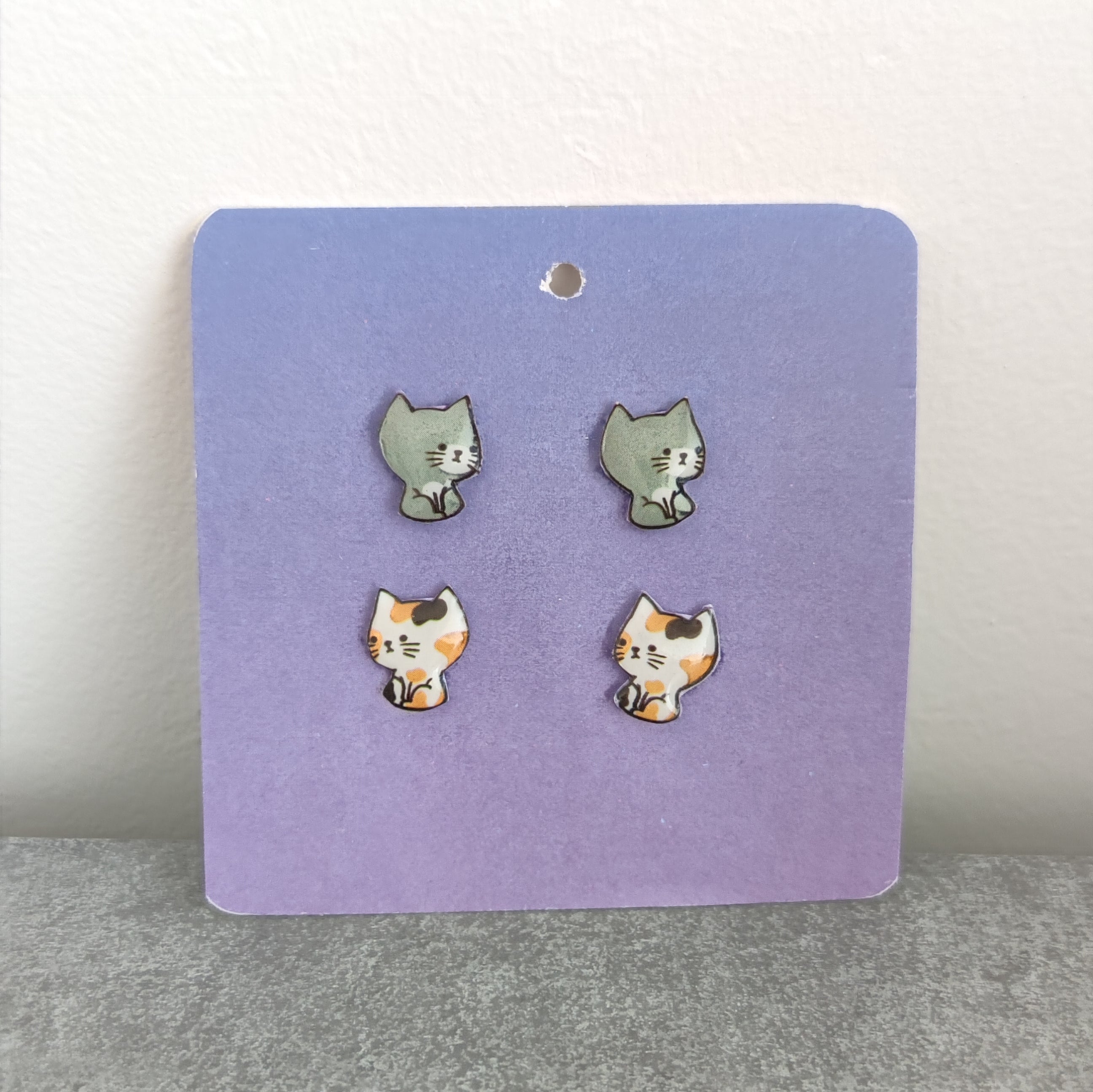 Pendientes Gatitos