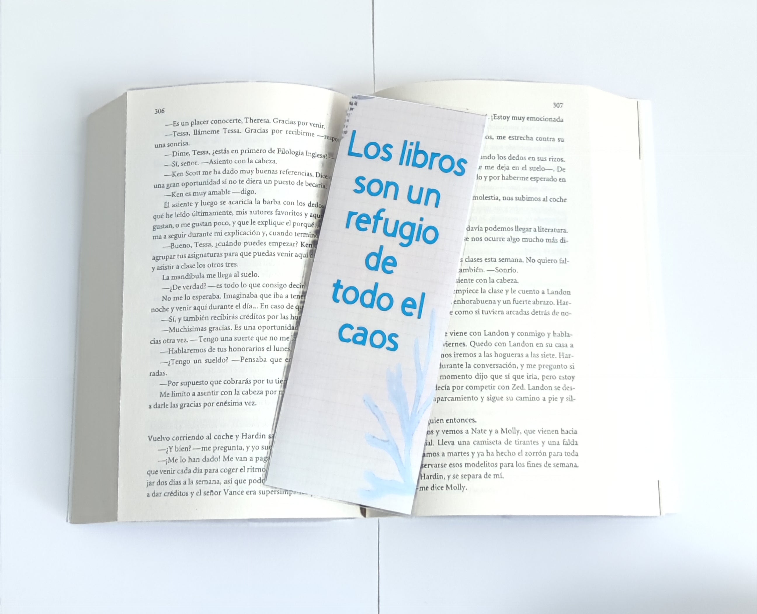 Marcapáginas con Frases