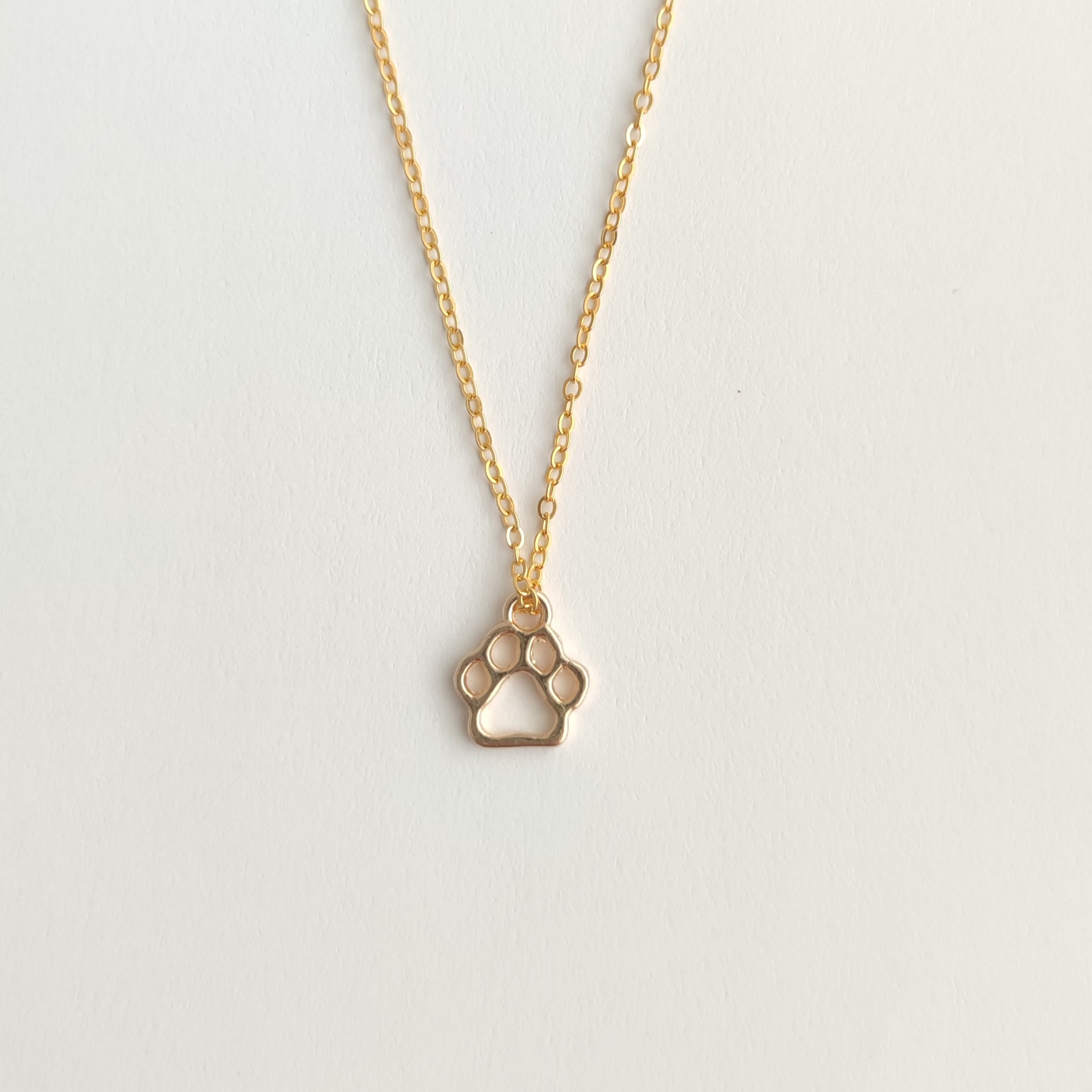 Collar Huella Dorada