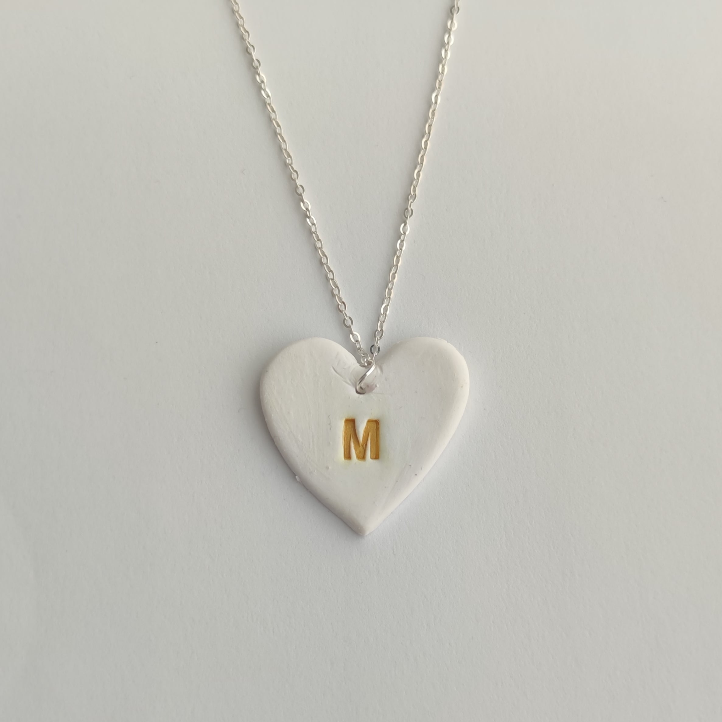 Collar Corazón con Inicial