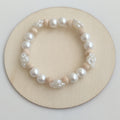 Pulsera de Perlas con Cuentas de Rosas
