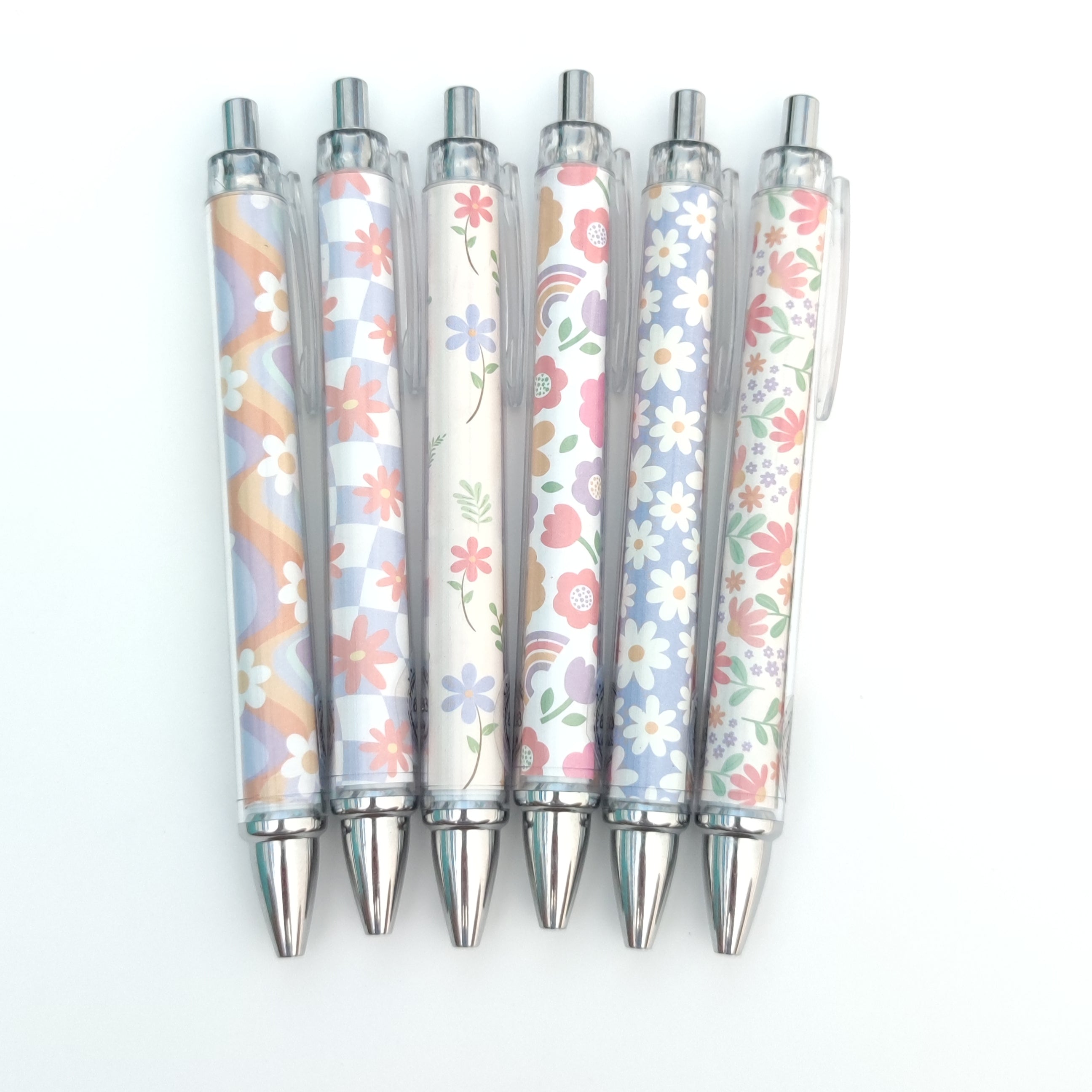 Bolígrafos Estampados Colección Pastel