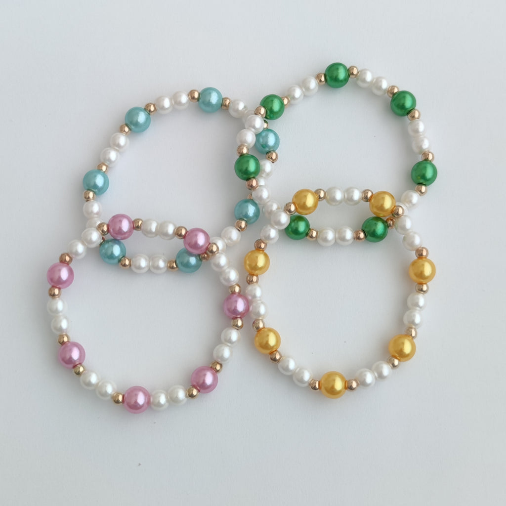 Conjunto de Pulseras de Colores