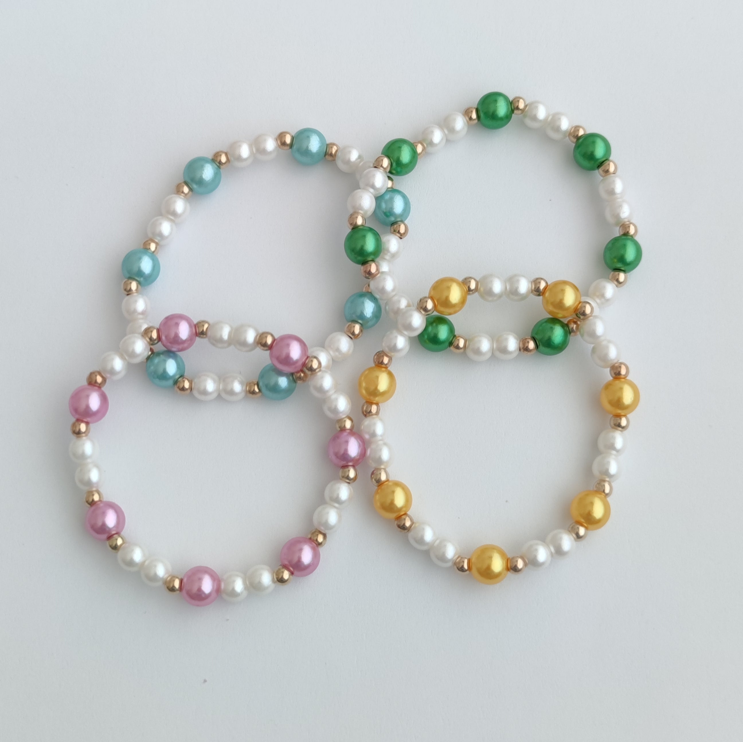 Conjunto de Pulseras de Colores