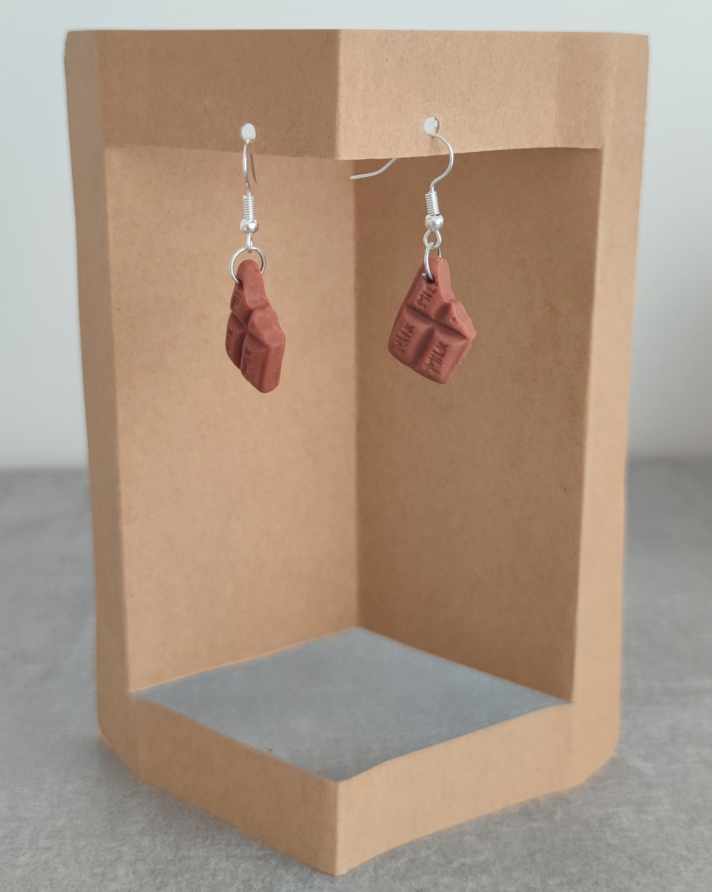 Pendientes Chocolate Negro