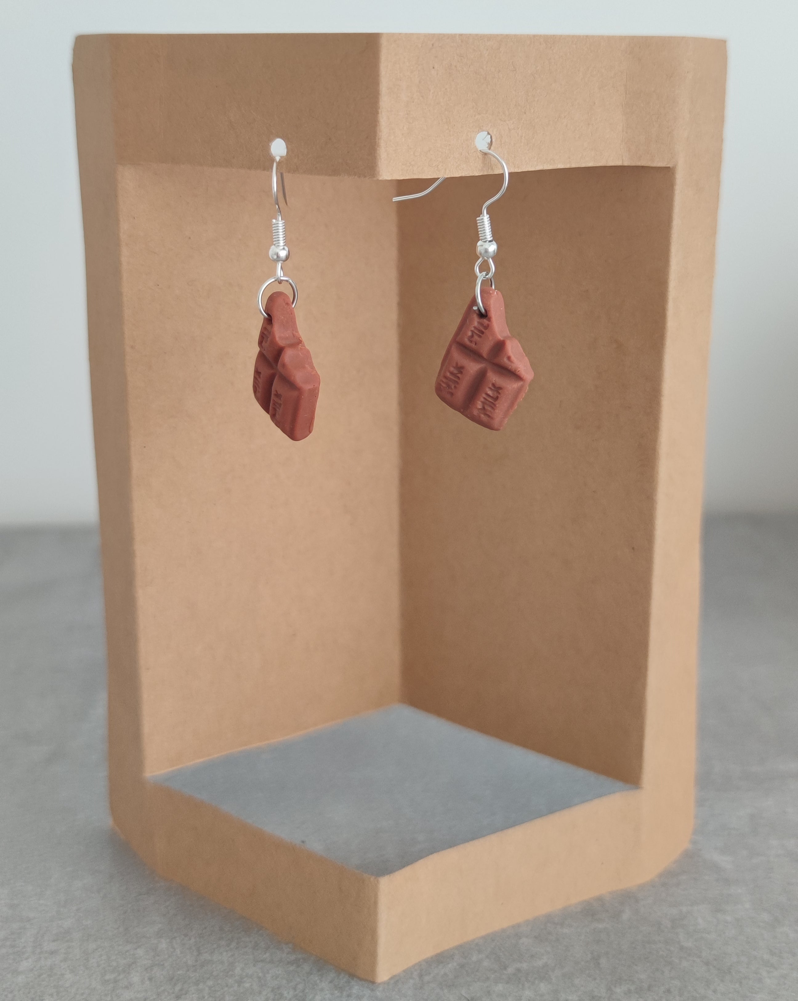Pendientes Chocolate Negro