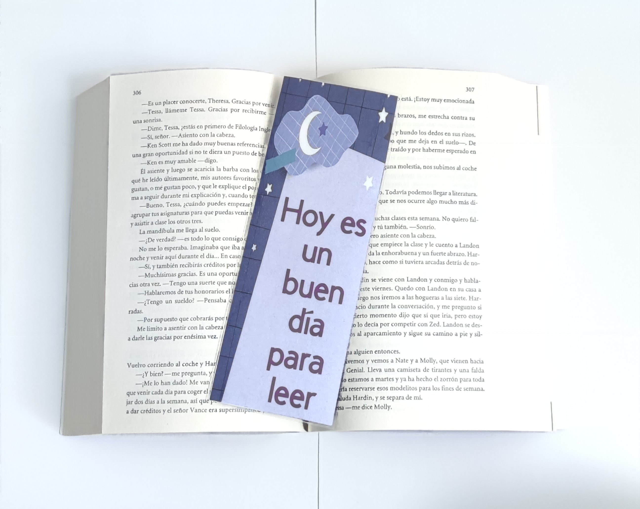 Marcapáginas con Frases