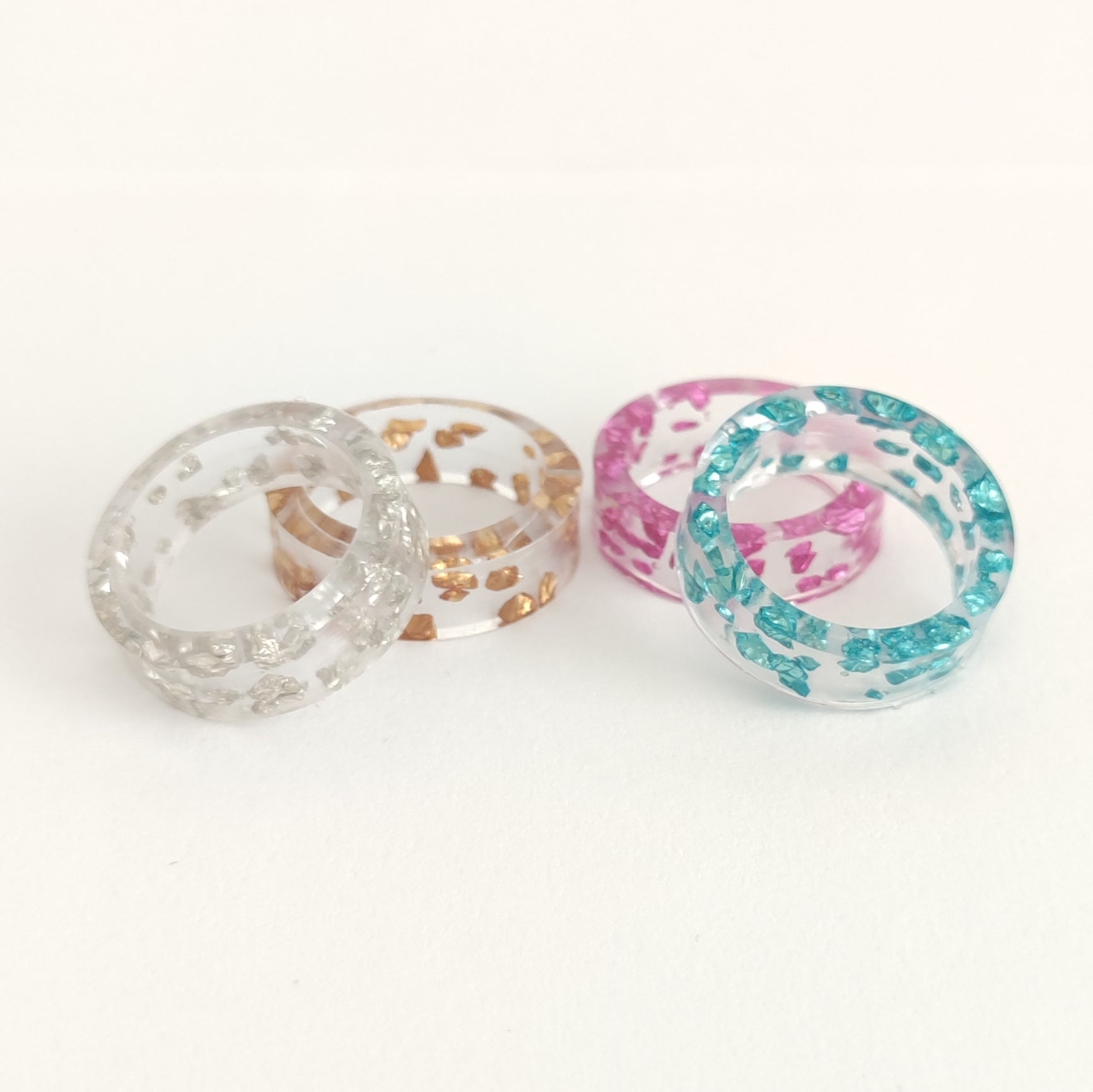 Anillos de piedrecitas