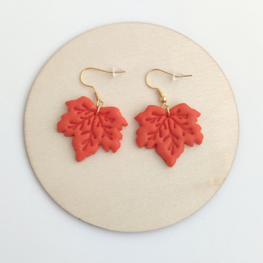 Pendientes Hoja de Otoño