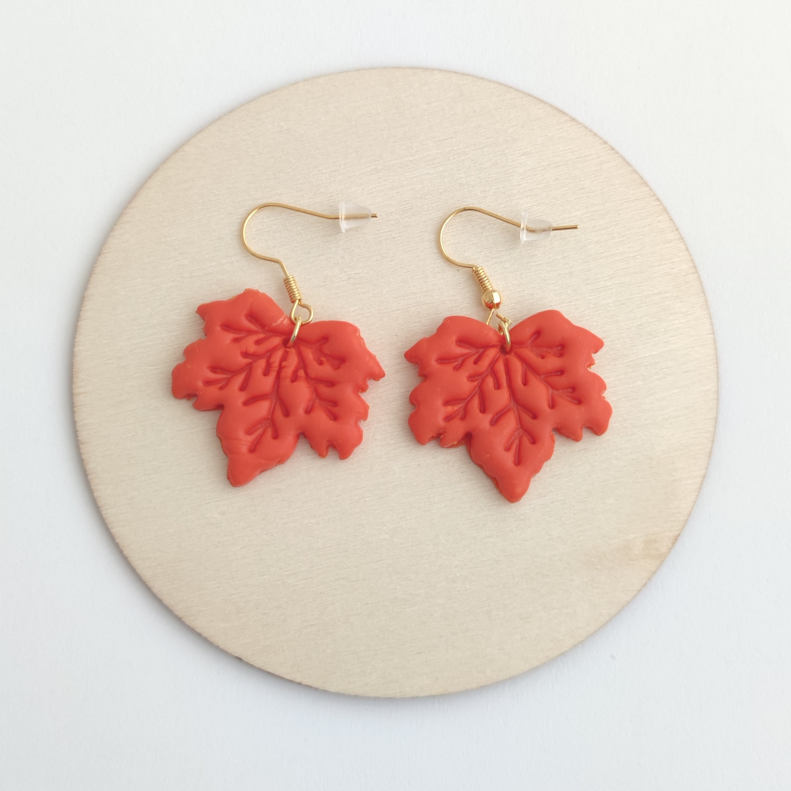 Pendientes Hoja de Otoño