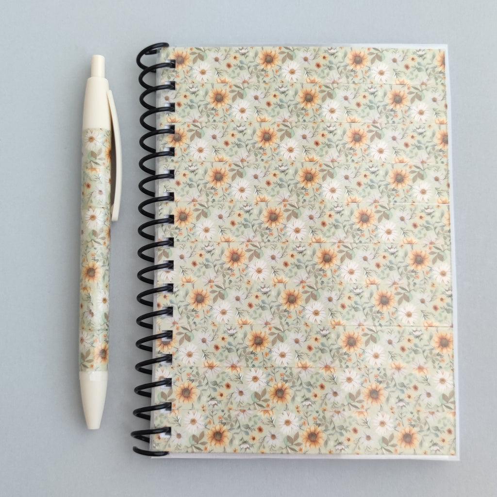 Set de papelería Floral