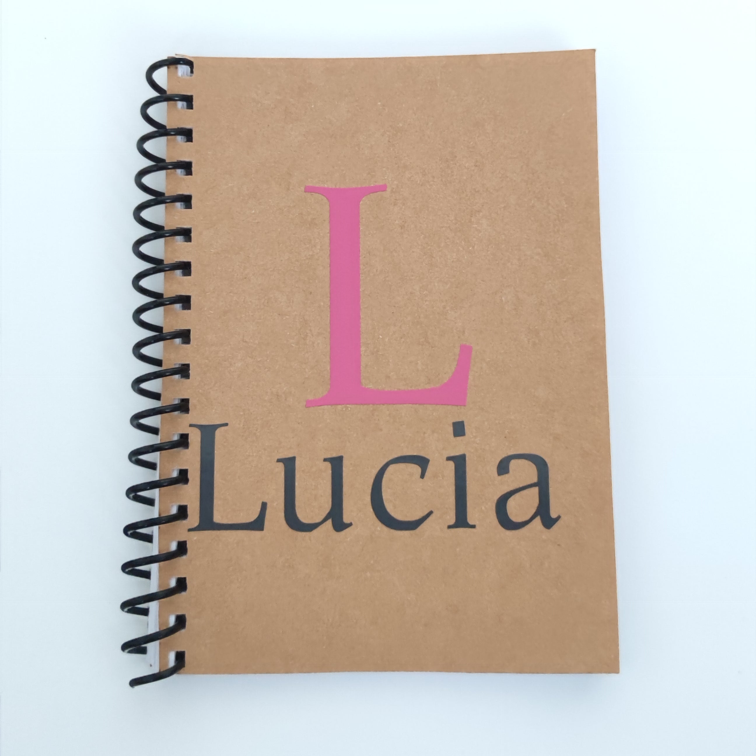 Libreta A6 Personalizada Inicial y Nombre