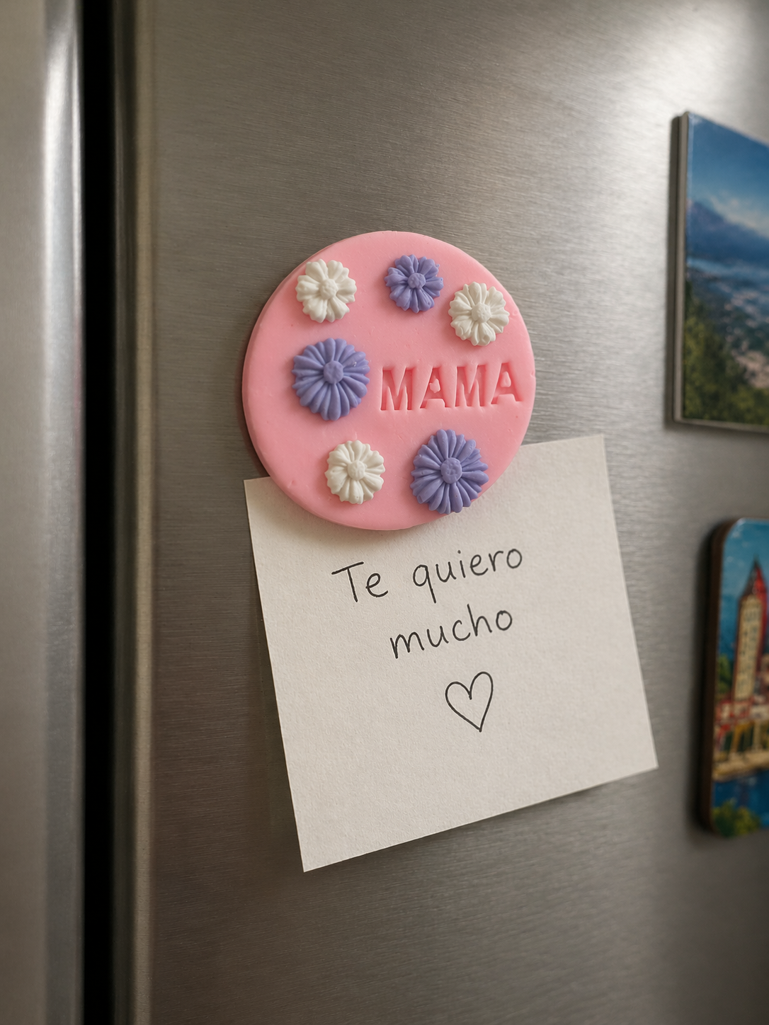 Imán Círculo Mamá