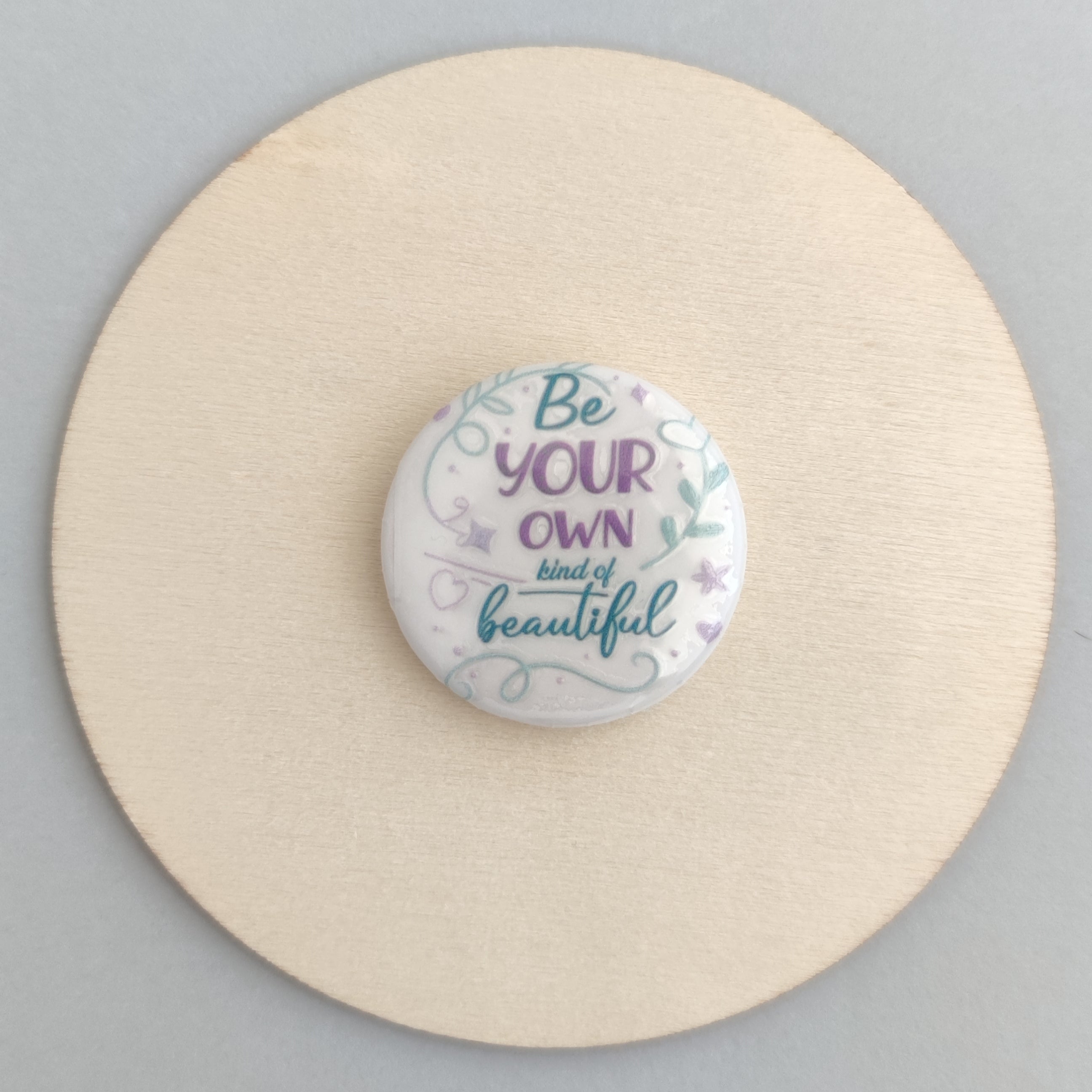 Chapas con Frase Motivadora