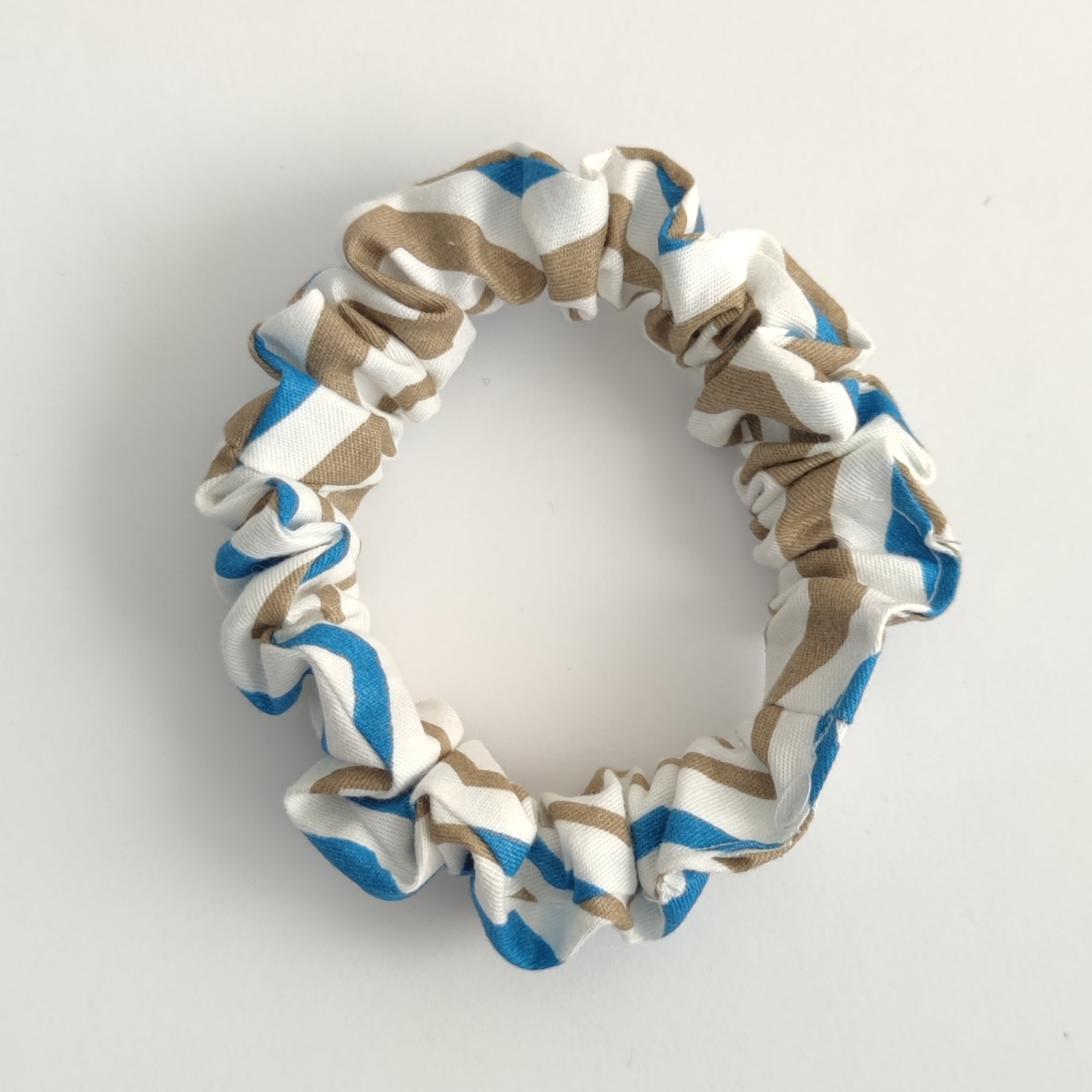 Coletero Azul y Beige