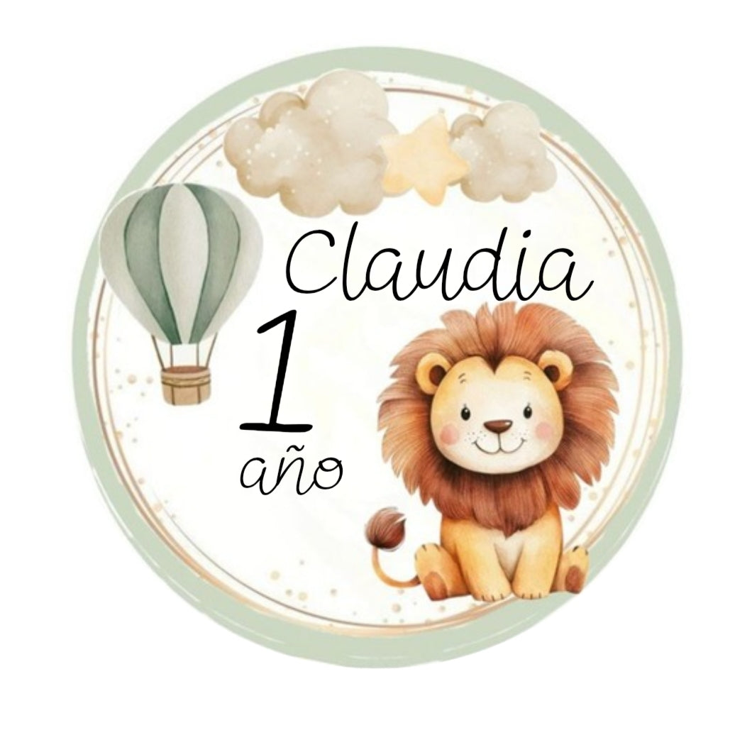 Chapas personalizado Animalitos