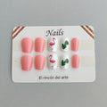 Uñas Flamingo Tropical