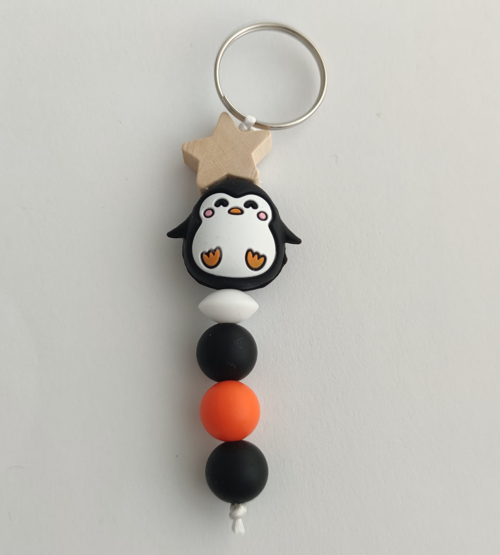 Llavero Pingüino o Rana