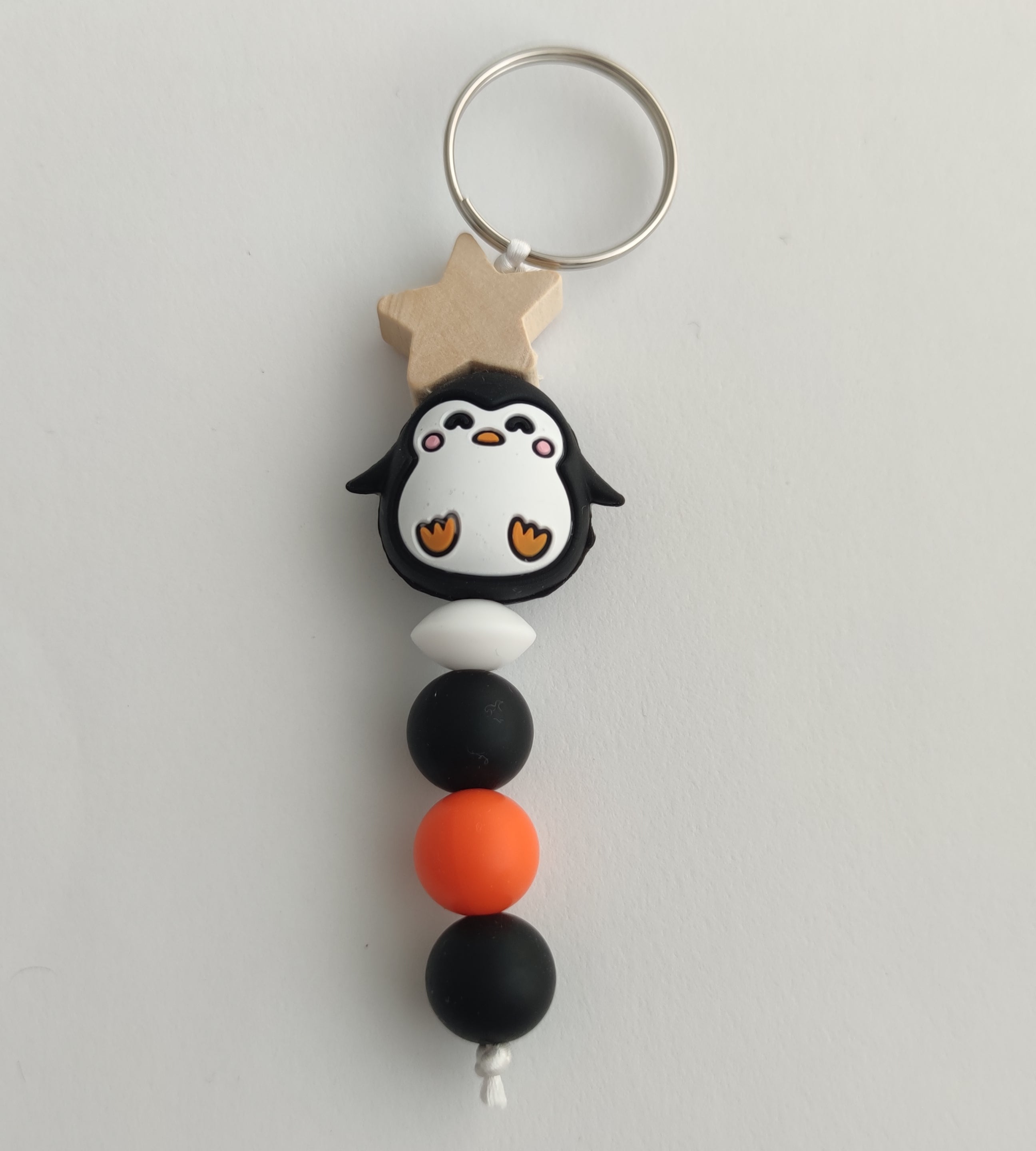 Llavero Pingüino o Rana