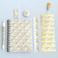Set de papelería Floral
