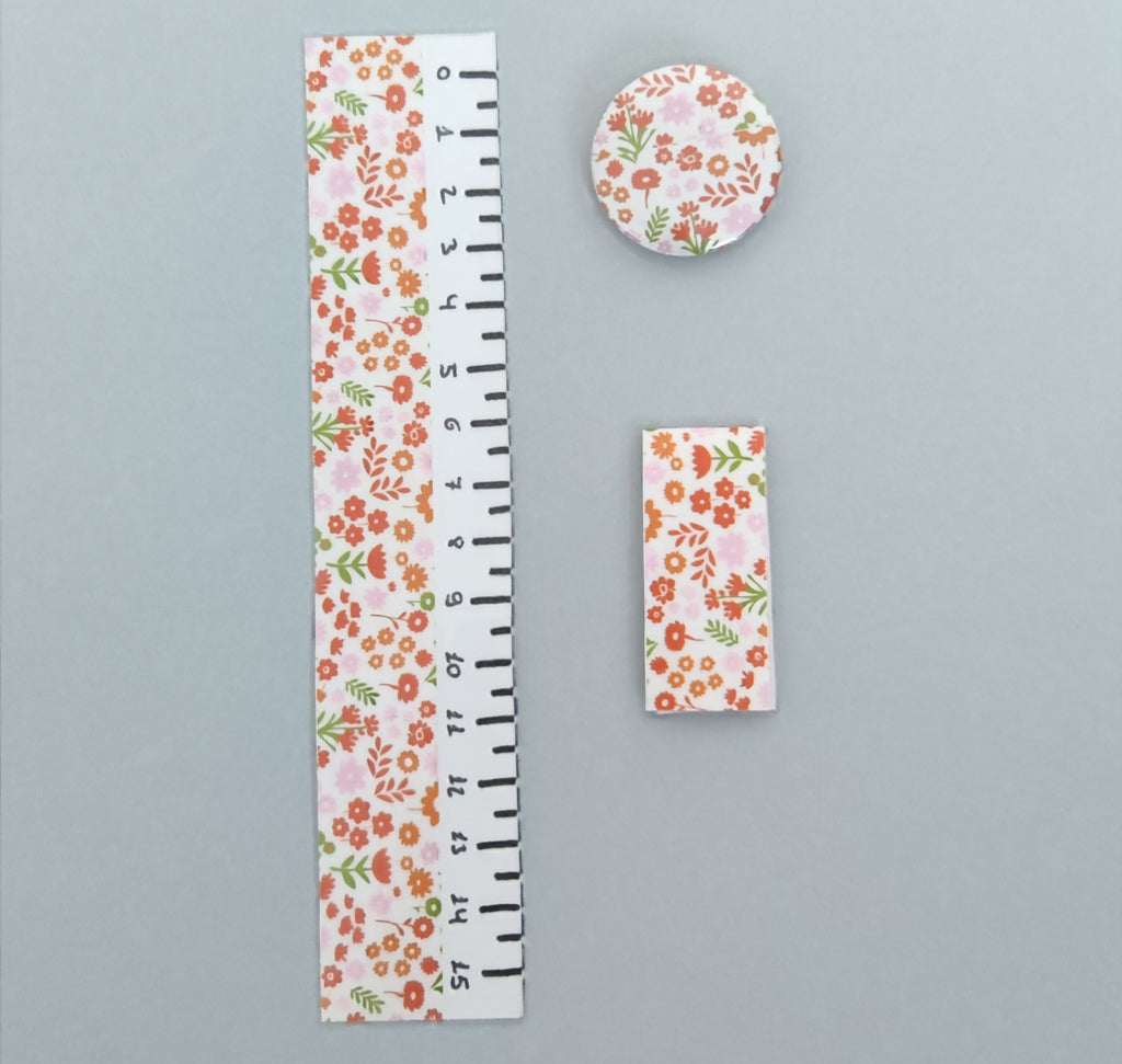 Set de Papelería Floral Naranja