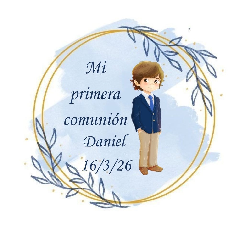 Chapa personalizada Comunión Niña/Niño