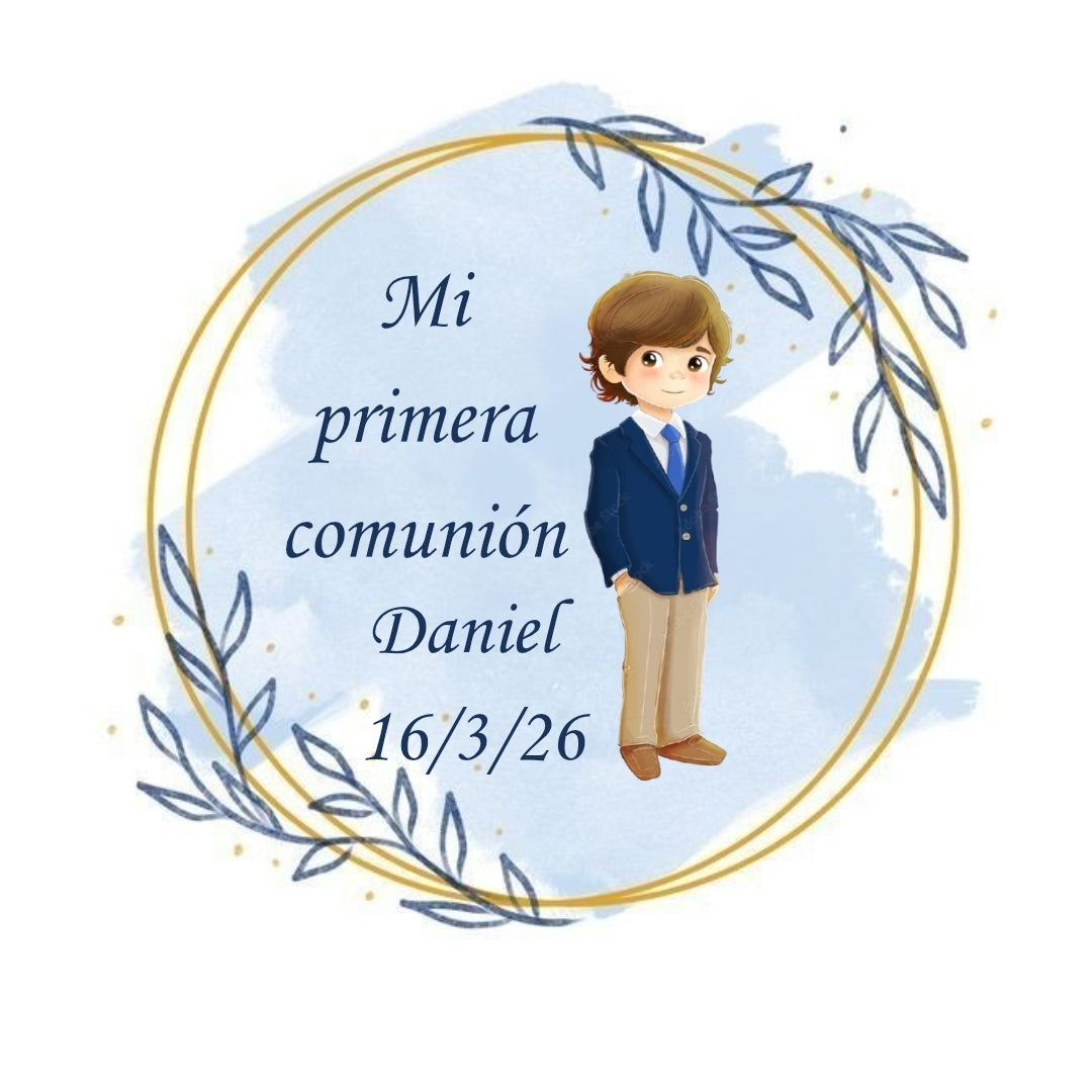 Chapa personalizada Comunión Niña/Niño