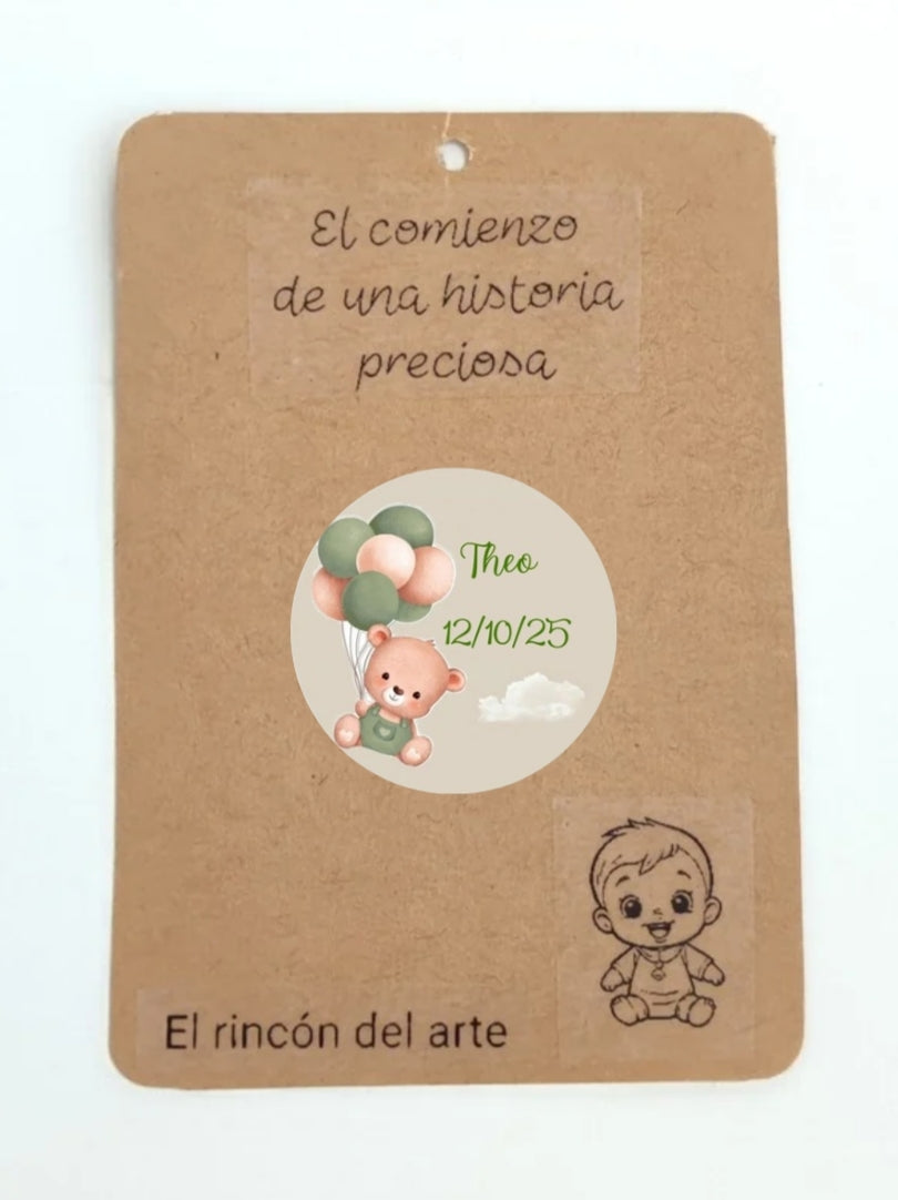 Chapa personalizada Ositos