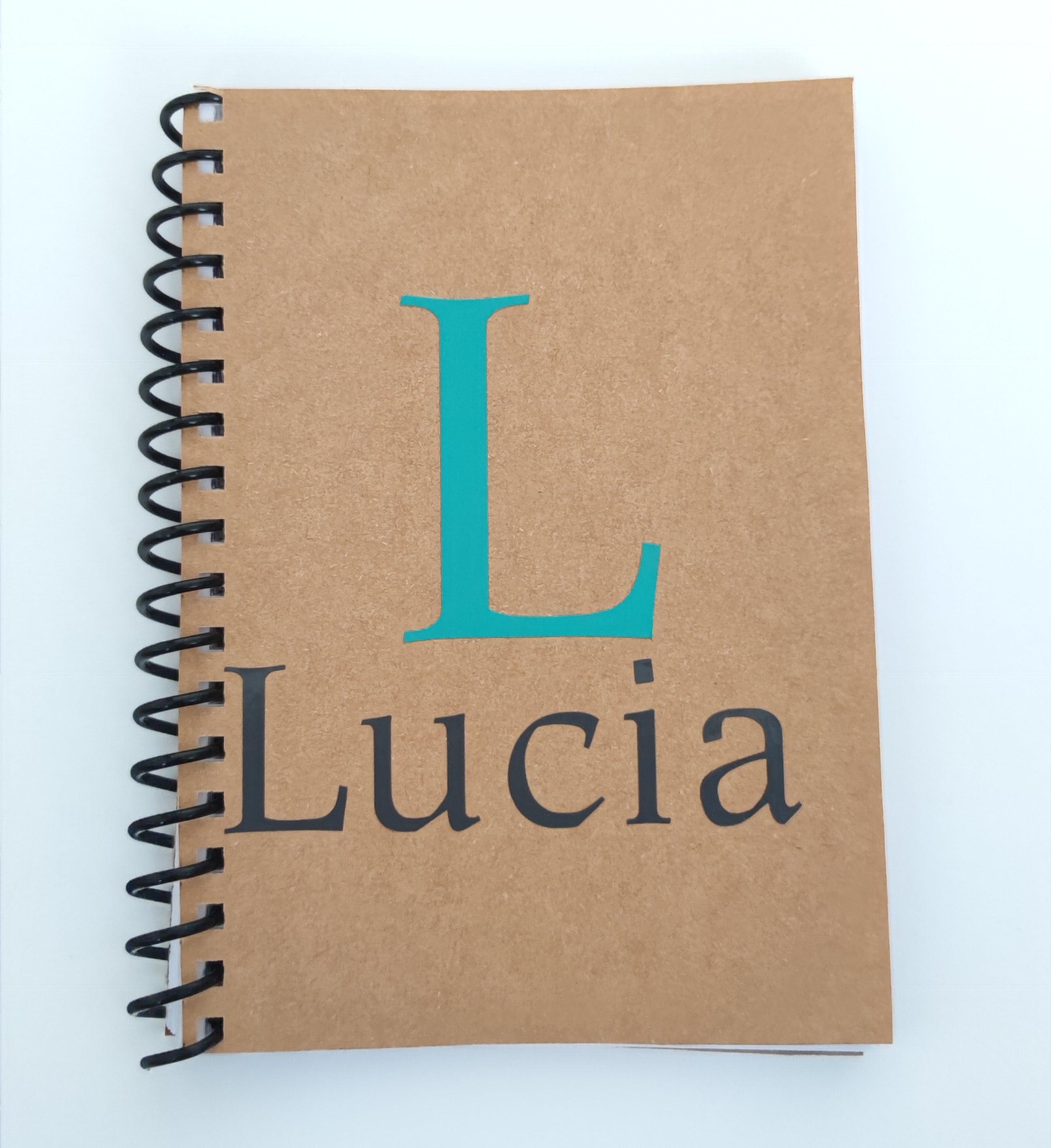 Libreta A6 Personalizada Inicial y Nombre