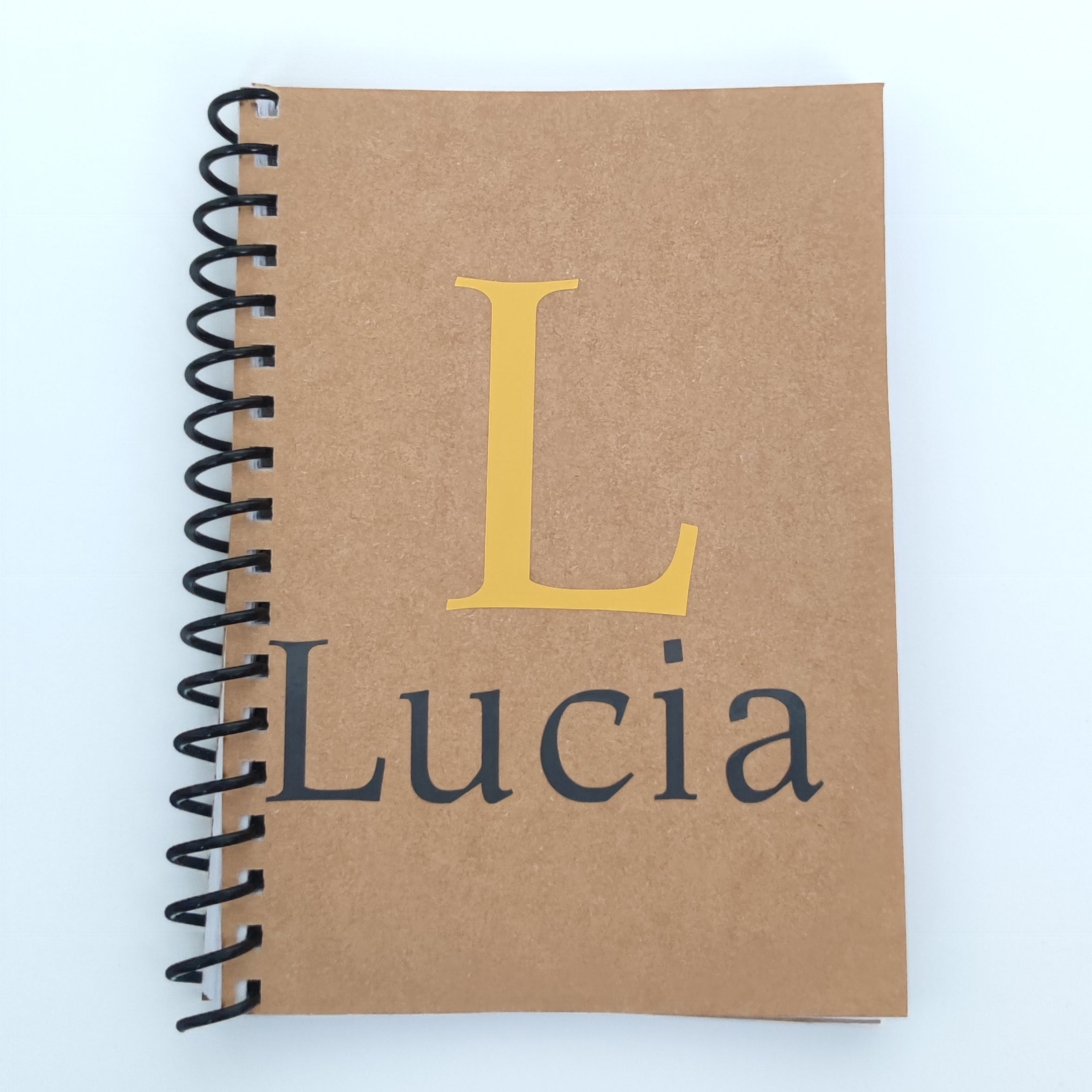 Libreta A6 Personalizada Inicial y Nombre