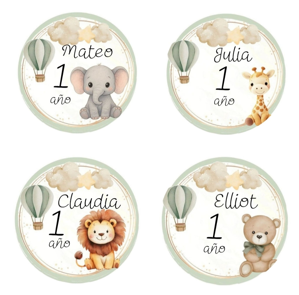 Chapas personalizado Animalitos